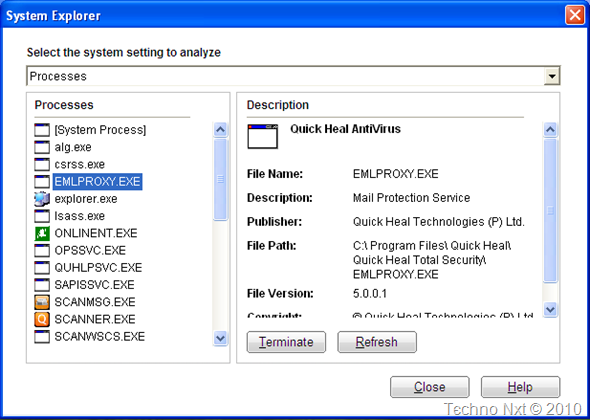 Quick heal total security uninstall tool